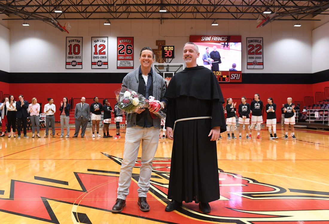 Lock Haven High School grad Jess Zinobile honored by Saint Francis for